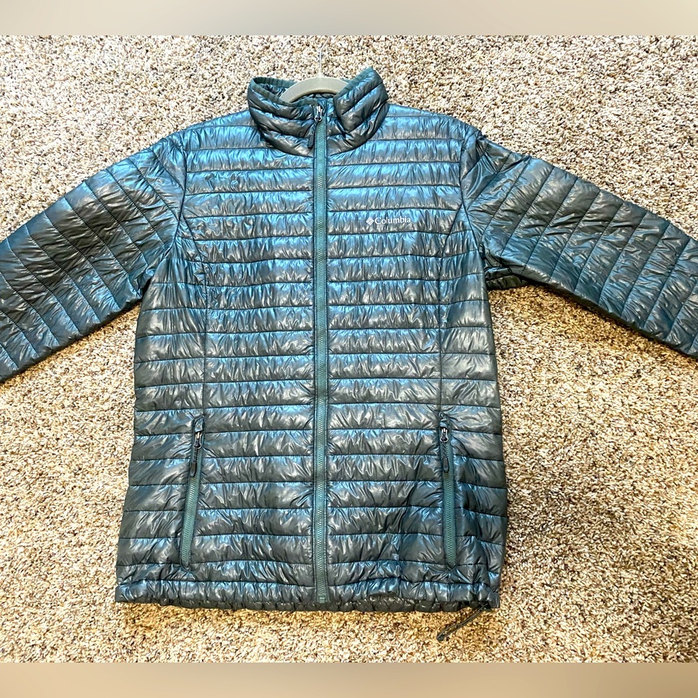 Columbia TurboDown Jacket, fits women’s Large